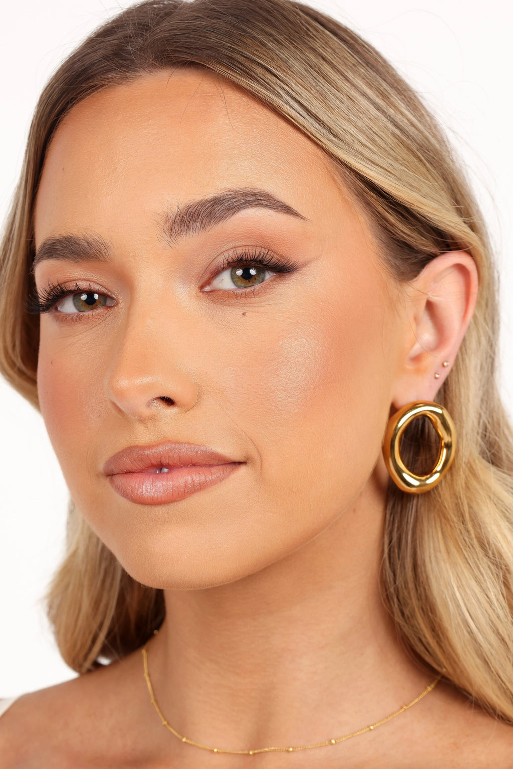 Blaire Irregular-Hoop Statement Earrings