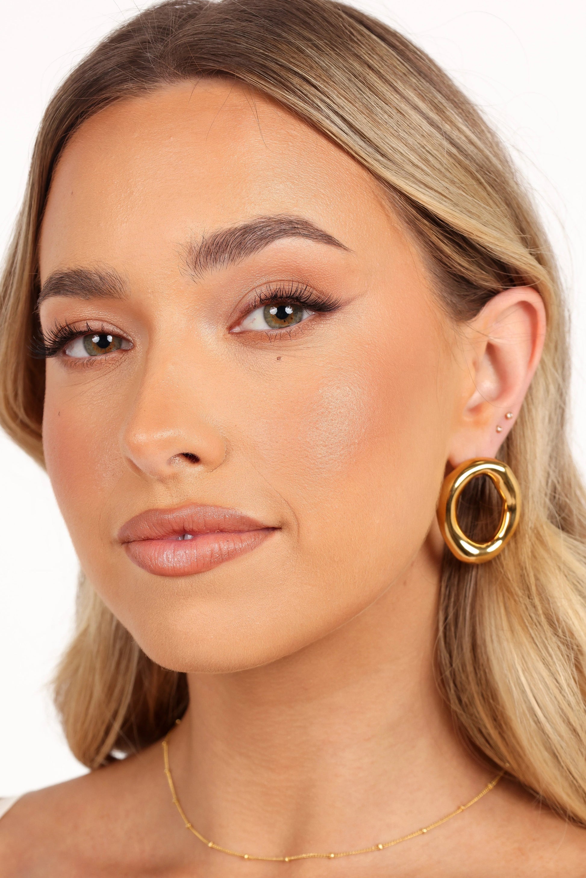 Blaire Irregular-Hoop Statement Earrings