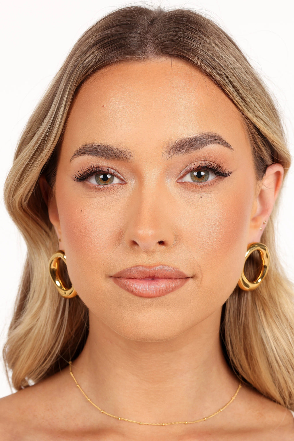 Blaire Irregular-Hoop Statement Earrings