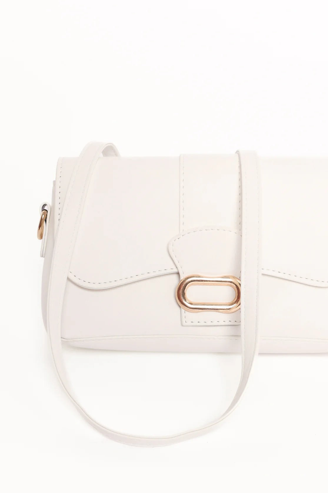 Convertible Faux-Leather Shoulder Bag