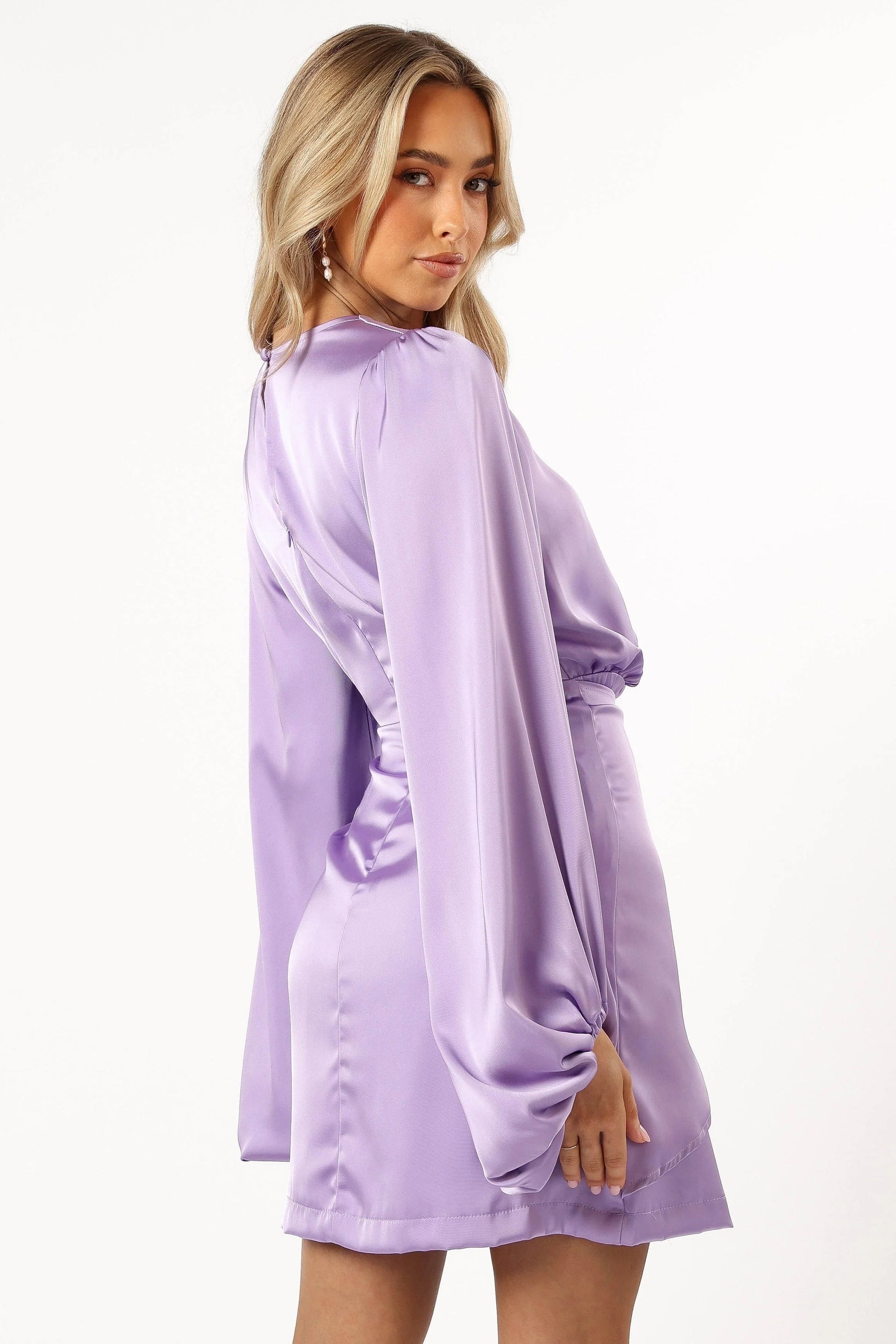 Eve Satin Mini Dress