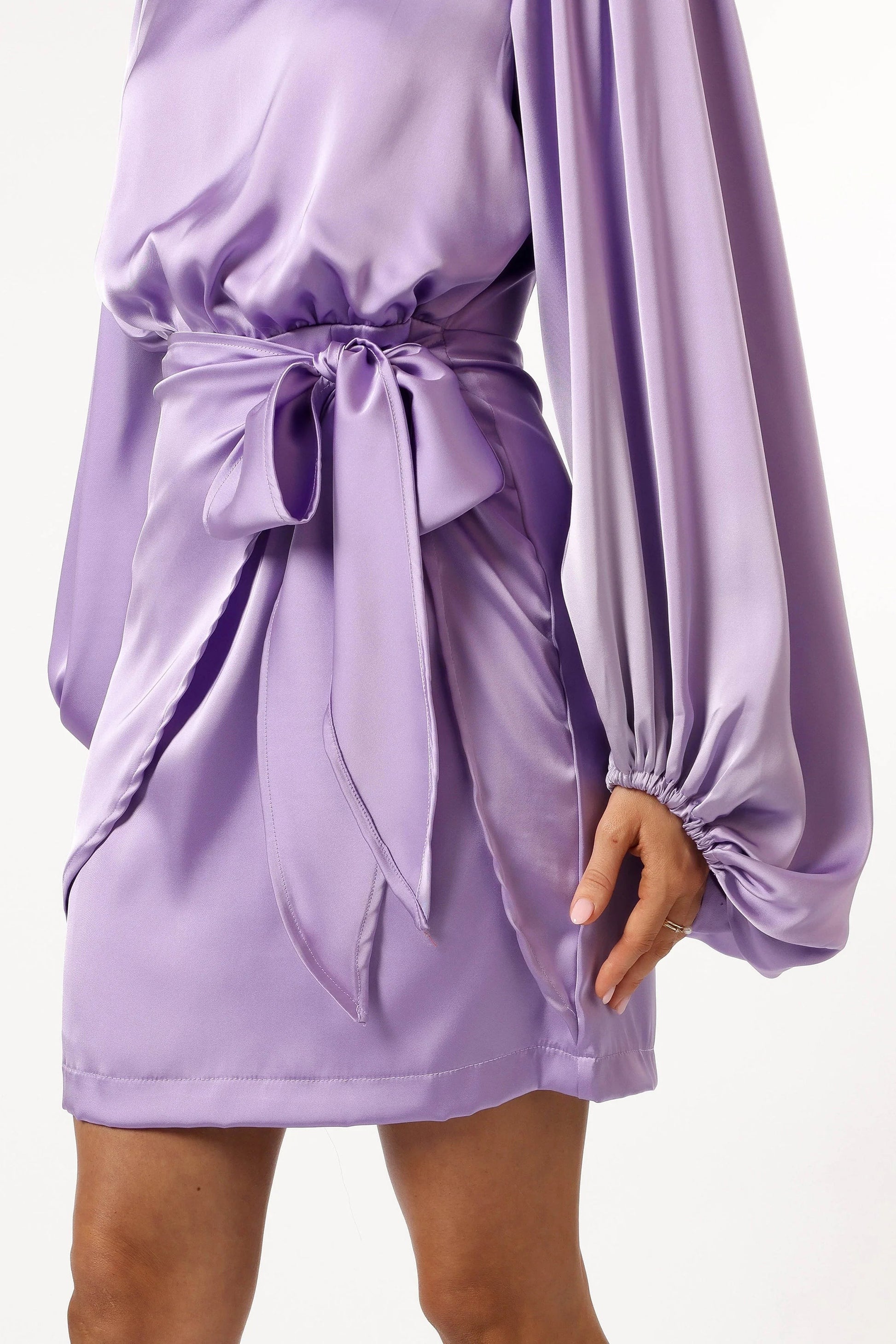 Eve Satin Mini Dress