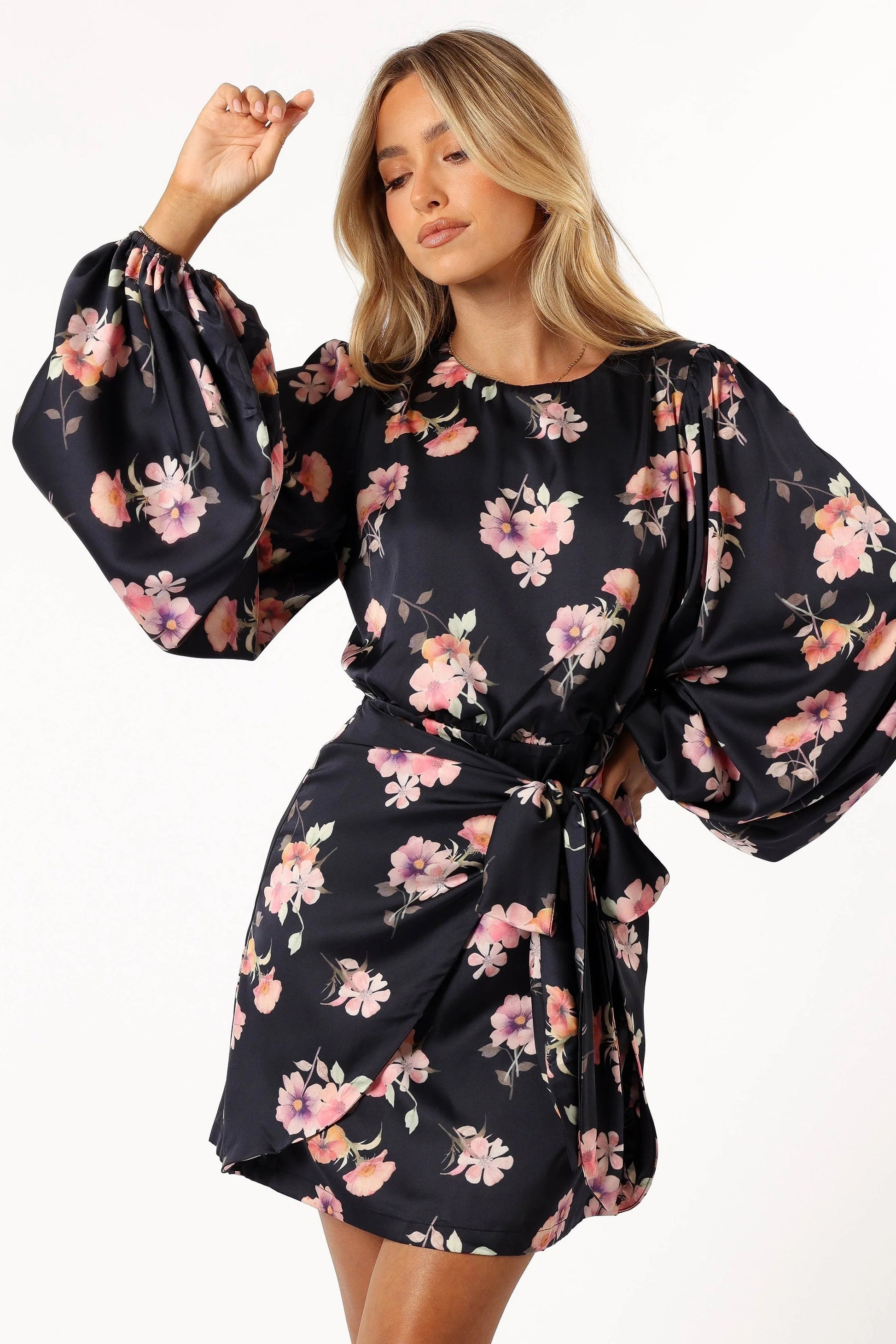 Eve Satin Mini Dress
