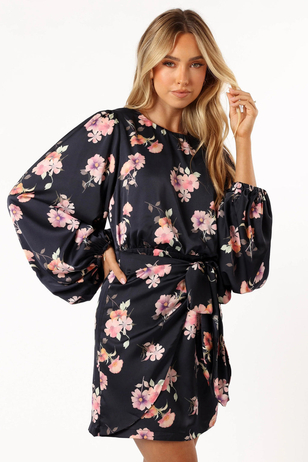 Eve Satin Mini Dress