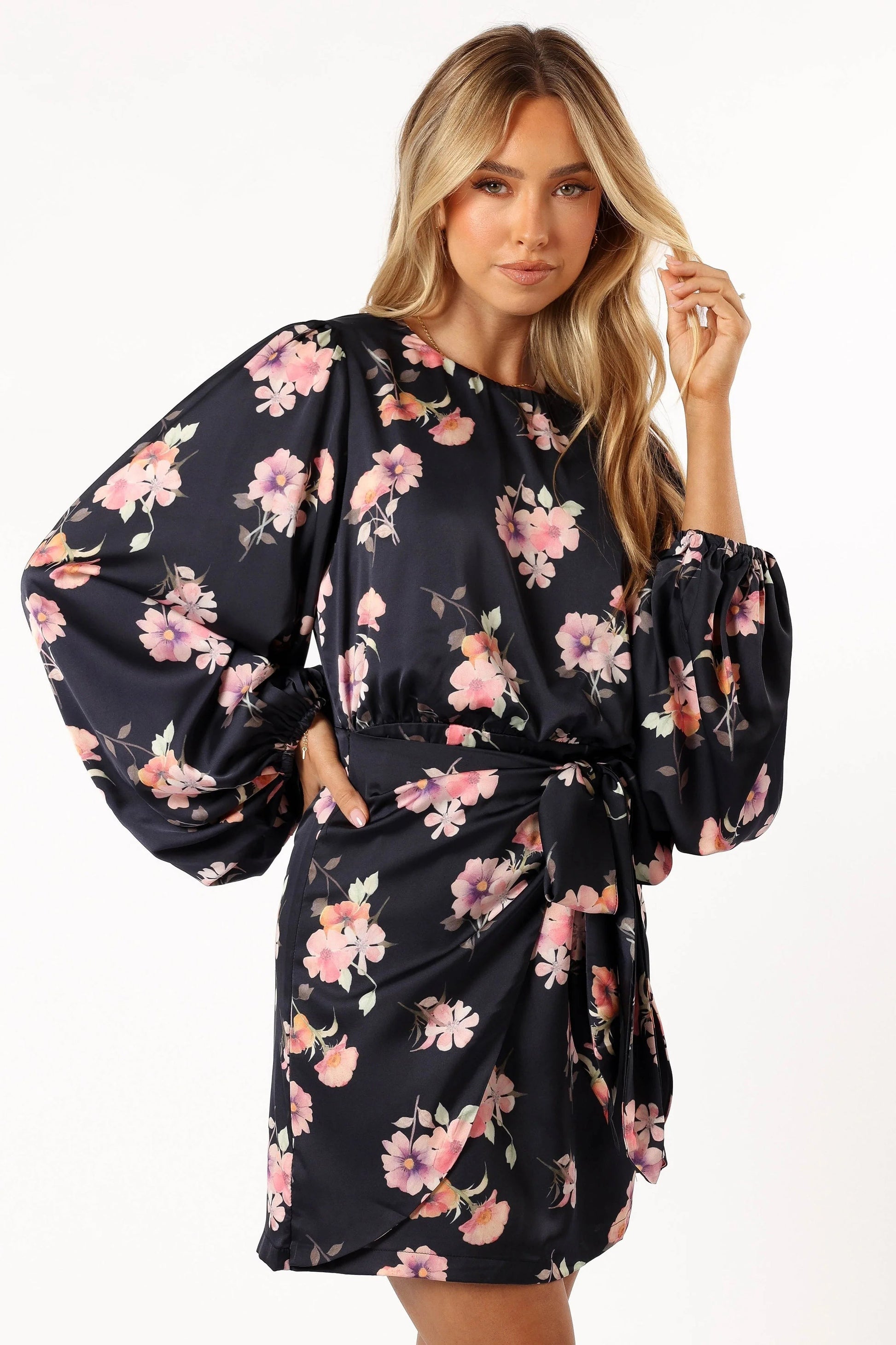 Eve Satin Mini Dress