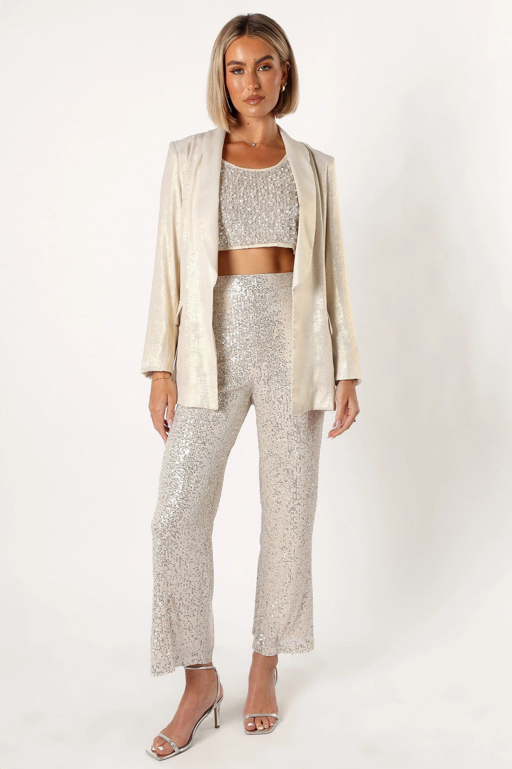 Shawl-Collar Hook Blazer