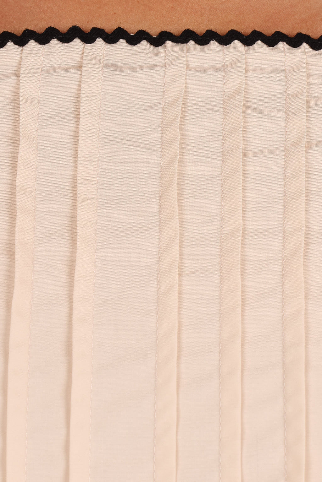 Smocked Elastic-Neck Peplum Top